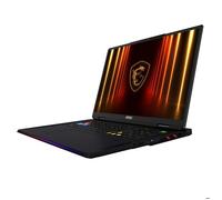 MSI Raider 18 HX AI A2XWJG-602FR Intel Core Ultra 9 285HX Ordinateur portable 45,7 cm (18") UHD+ 64 Go DDR5-SDRAM 4 To SSD NVIDIA GeForce RTX 5090 Wi-Fi 7 (802.11be) Windows 11 Pro Français Noir