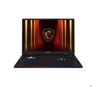 MSI Raider 18 HX AI A2XWJG-459ES Intel Core Ultra 9 285HX Ordinateur portable 45,7 cm (18 ) UHD+ 64 Go DDR5-SDRAM 2 To SSD NVIDIA GeForce RTX 5090 Wi-Fi 7 (802.11be) Windows 11 Home Noir