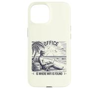 Ordinateur Portable numérique Nomade Wi-FI Beach Office Coque pour iPhone 15