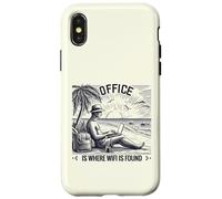 Ordinateur Portable numérique Nomade Wi-FI Beach Office Coque pour iPhone X/XS