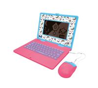 Ordinateur portable parlant éducatif bilingue Hello Kitty avec 170 activités (85 dans chaque langue) grand écran de 6.7¿ en anglais et français