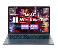 Ordinateur portable pour jeux Blackview Gamibook 8 - 16"" Écran FHD+ AMD Ryzen™ 7 7735HS, 16Go RAM 512Go SSD,Windows 11 - QWERT Gris