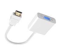 Ordinateur Portable Pour Surveiller Le Connecteur - Câble Adaptateur Vidéo VGA DVI, Affichage Haute Définition Du Convertisseur Stable | Cordon Compact Plaqué Or Pour Ordinateurs Portables, Cahie