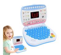 Ordinateur Portable Préscolaire - Jouet informatique pour l'éducation musicale, dispositif interactif d'étude des mathématiques de l'alphabet, technologie de jeu de simulation portable | Cadeau