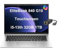 Ordinateur portable professionnel HP EliteBook 840 G10 (écran tactile FHD+ 14", Intel 10-Core i5-1335U (Beat i7-1255U), 32 Go de RAM DDR5, SSD 1 To), empreintes digitales, webcam IR 5 MP, sécurité