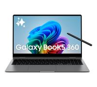 PC Portable Samsung Galaxy Book5 360 écran tactile 15,6'' FHD Copilot+ Intel® Core™ Ultra 5 16 Go RAM 512 Go SSD Anthracite