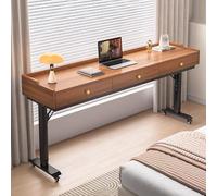 Ordinateur Portable Table de lit avec tiroirs,Hauteur réglable Chambre à Coucher Table pour lit a Roulette,Tables d'aide à l'autonomie,Mobile Bureau de Travail,pour la Maison et l'hôpital.