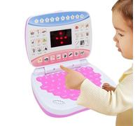 Ordinateur pour - d'apprentissage De L'ordinateur, Dispositif Éducatif Musical | Jouet Interactif sur Ordinateur Portable, Gadget De Jeu D'enseignement Précoce avec des Activités