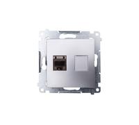 Ordinateur simple RJ45 cat.6 Simon 54 D61E.01/43