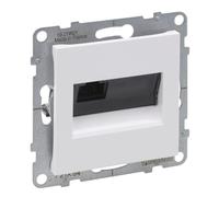 Ordinateur SUNO double prise RJ45 cat 6a UTP blanc 721154