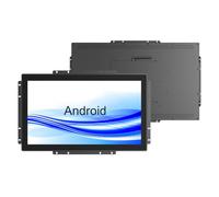 Ordinateur tout-en-un GreenTouch 23,8 pouces avec écran tactile intégré, PC à panneau ouvert pour usage industriel, format 16:9 FHD 1080p, Wi-Fi et haut-parleurs intégrés, RK3566, 4 Go de RAM et 32