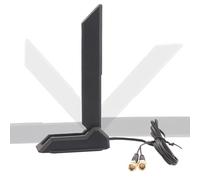 Ordinateur WiFi Antenne, Tri-Band Desktop Signal Booster with Magnetic Base and 3.9ft Extension Cable, PC Router Internet Enhancer for Mobile Network Connectivity Home Office Use 2.99x1.18x5.98 Inches