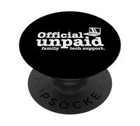 Ordinateur Y2K Officiel de Soutien Technique Familial Non payé PopSockets PopGrip Adhésif
