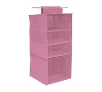 Ordinett Organisateur suspendu à 4 étagères Blossom | Rose | H 82 cm | Étagères spacieuses et résistantes