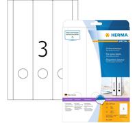 Ordneretiketten A4 weiß 59x297 mm Papier matt blickdicht 75 St.
