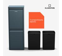 Ordnungshüter 2 poubelle de cuisine 36 L