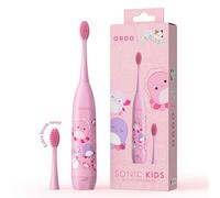Ordo Brosse à dents Sonic pour enfants Squishmallows à batterie Tête de brosse supplémentaire incluse Cadeau pour les enfants à partir de 4 ans Pile AA requise