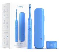 Ordo Sonic+ Brosse à dents électrique avec étui, brosses à dents soniques pour adultes, étui de voyage de charge, 4 modes de brossage, batterie rechargeable rapide, polissage en silicone, chargeur