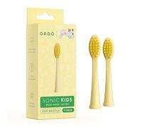 Ordo Squishmallows 2 têtes de brosse à dents de rechange pour brosse à dents à batterie, poils souples, cadeau pour enfants à partir de 4 ans, Wanda