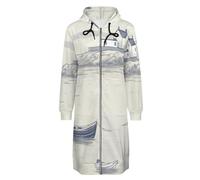 ORDOBO Hoodie Femme Zippé Capuche Long Village créatif Veste décontractée à manches longues grande taille manteau à capuche avec poche sweat-shirt XXL