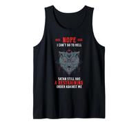 Ordonnance restrictive de Funny Wolf Sarcastic Satan Contre Moi Débardeur
