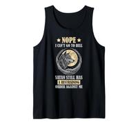 Ordonnance restrictive de Funny Wolf Sarcastic Satan Contre Moi Débardeur