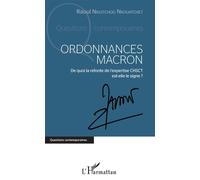 Ordonnances Macron De quoi la refonte de l'expertise CHSCT est-elle le signe ? - Raoul Nkuitchou Nkouatchet - L'harmattan - broché - Essai