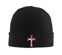 Ordre du Christ Croix Templier Chrétien Portugal Érodé Chevalier Templier Tricoté Chapeau Bonnets Chapeau D’Hiver Chapeau Chaud Hommes Femmes Cadeaux