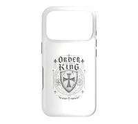 Ordre du Roi Non No omine Deo Gloria Backprint Coque pour iPhone 17 Pro