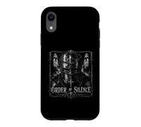 Ordre du Silence Dark Gothic Medieval Knight Coque pour iPhone XR