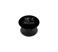 Ordre du Silence Dark Gothic Medieval Knight PopSockets PopGrip Adhésif