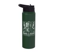 Ordre du Silence Dark Gothic Medieval Knight Stainless Steel Insulated Water Bottle