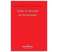 Ordre et désordre du dictionnaire - Giovanni Dotoli - Hermann - broché - Essai