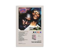 OREAUORN Mobb Deep The Infamous Poster sur toile style vintage esthétique et décoratif pour salon, chambre à coucher, 30 x 45 cm, sans cadre