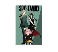 OREAUORN Poster Spy X Family (9) - Impression sur toile vintage esthétique - Peinture décorative pour salon, chambre à coucher - 40 x 60 cm - Style sans cadre