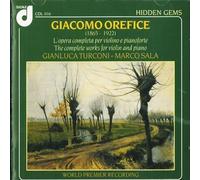 Orefice Giacomo - Opere per Violino E Pianoforte [Import]