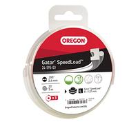 Oregon 24-595-03 Fil de coupe Gator SpeedLoad, 2,4 mm paquet de 3