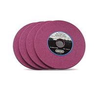 Oregon 32660P Lot de 4 meules de rechange pour tronçonneuse Pas de 9,5 mm