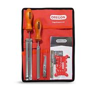 Oregon 558551 Kit d'Entretien de Guide et d'Affûtage de Chaîne de Tronçonneuse 3/8"avec Limes Rondes 5,5 mm