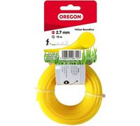 Oregon - 69-380-Y - Yellow Round Strimmer Line/Wire for Grass Trimmers and Brushcutters, 2.7 mm x 15 m