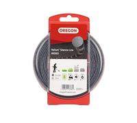 Oregon Nylium Silencio - Fil de Coupe Rond en Nylon de Rechange pour coupe bordure à batterie, Diamètre 2,4 mm, Bobine de 87 m (800010)