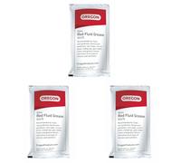 Oregon 90476 Rouge Fluide Graisse lubrifiante Sachet de 50 ml Pour Tronçonneuse Bar Nez pignons (Lot de 3)