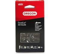 Oregon Chaîne de Tronçonneuse pour Guide 40cm, 3/8" LP, 1,3mm, 56 Maillons | DuraCut Chaîne de Rechange à Faible Rebond, Compatible Husqvarna, Echo, Poulan, Craftsman, Domar et plus