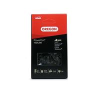 OREGON 75EXL - Chaîne de Tronçonneuse PowerCut pour Tronçonneuses de 50 à 100cc, 84 Maillons d'Entraînement, Pas de 3/8", Calibre 1,6 mm, Compatible avec les Tronçonneuses Stihl