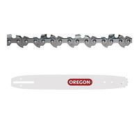 Oregon Chaîne et Guide de Tronçonneuse - Chaîne 3/8" Low Profile, 0.50 pouces (1.3mm), 52 maillons avec Guide A041 de 35cm, compatible avec Husqvarna, Ryobi, Bosch, Makita, Sterwins, Einhell et autres