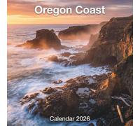 Oregon Coast Calendar 2026 : Wild Shores & Scenic Landscapes