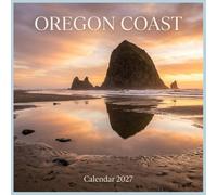 Oregon Coast Calendar 2027: Discover the rugged sea stacks, misty pine forests, and wild Pacific beauty of the Northwest