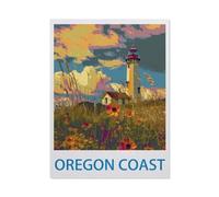 Oregon Coast，Paper Jigsaw Puzzle 1500 Pieces Adult Toys Decompression Game（57x87cm）-EC57