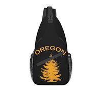 Oregon Douglas Pine Tree Sling Backpack Travel Crossbody Casual Chest Sac à bandoulière Fashion Fanny Pack