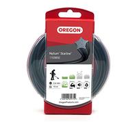 Oregon Fil débroussailleuse Nylon Étoile – Haute résistance, pour végétation dense – 2,4 mm x 15 m